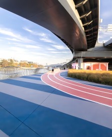 上海中環(huán)路橋彩色透水混凝土項(xiàng)目 上海中環(huán)路橋彩色透水混凝土項(xiàng)目